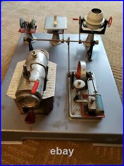 Wilesco Vintage Toy Steam Boiler Engine Shop Made In Western Germany Untested