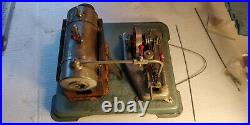 Working Jensen Model 75 Toy Steam Engine with accessories and spare parts