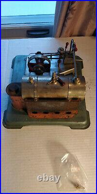 Working Jensen Model 75 Toy Steam Engine with accessories and spare parts